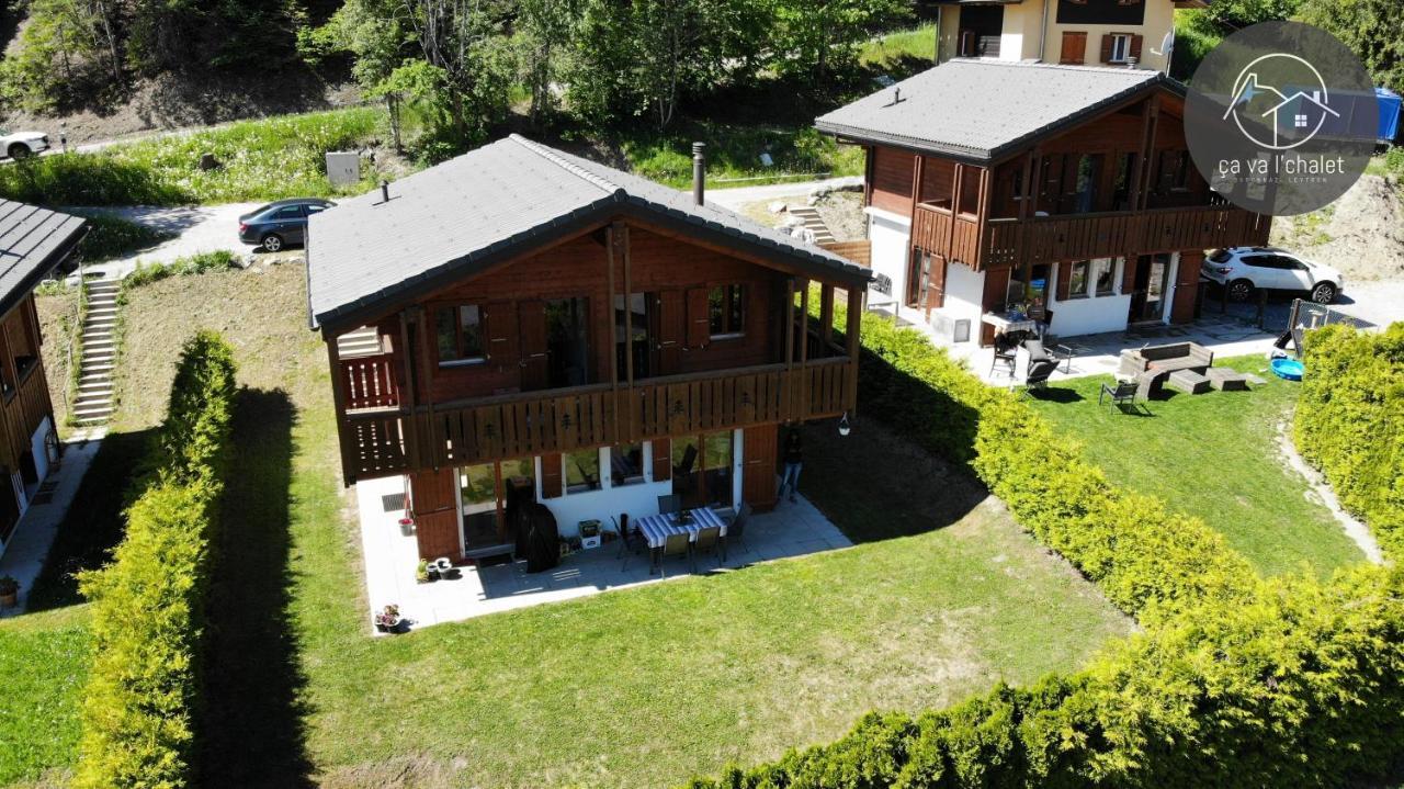 Chalet Les Ruches, Mayens-De-Chamoson Vila Ovronnaz Exterior foto